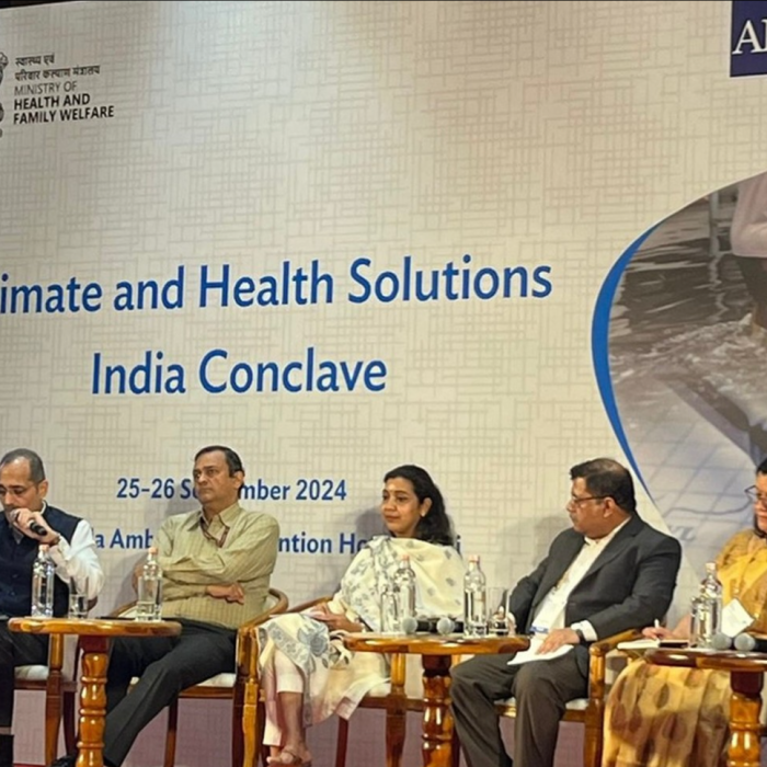 SAMRIDH led Roundtable Discussion on Climate-Health Blended Finance Bold Bets at Climate and Health Solutions (CHS) India Conclave